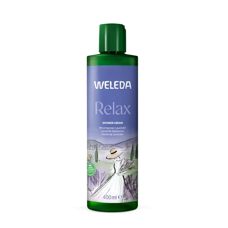 Weleda Lavendel Relax Cremiges Duschgel, 400 ml