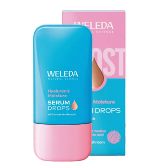 Weleda Feuchtigkeitsserum Booster Drops mit Hyaluronsäure, 30 ml