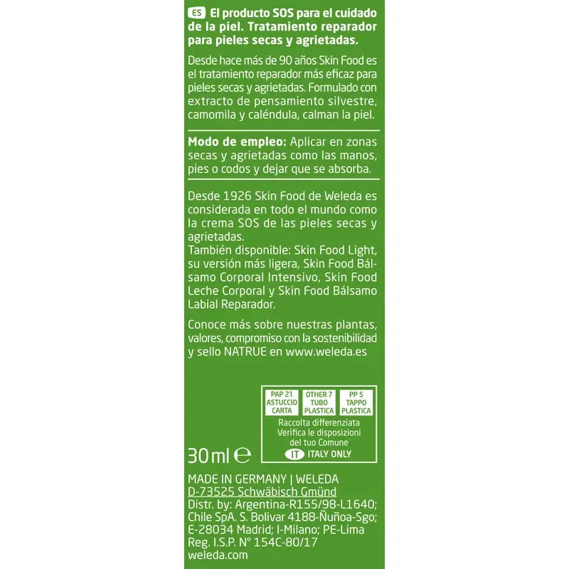 Weleda Skin Food Essentielle Nährstoffpflege 30 ml