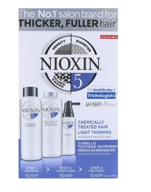 Wella Nioxin Schnupperkit System 5 Mild behandeltes Haar