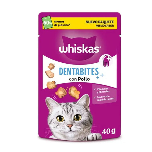 Whiskas Dentabits Mundhygiene, 6x40 Gramm