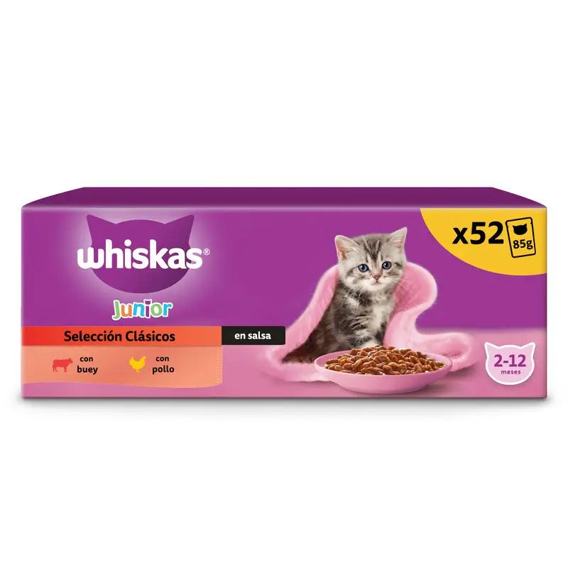 Whiskas Junior Classic Auswahl 13X4X85Gr
