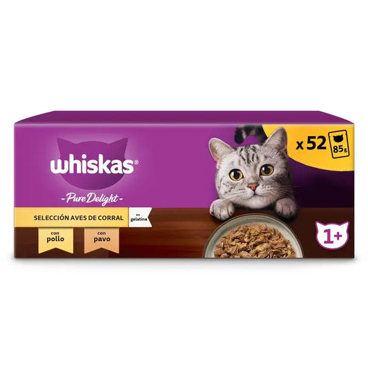 Whiskas Pure Delight Geflügel Auswahl 13X4X85Gr