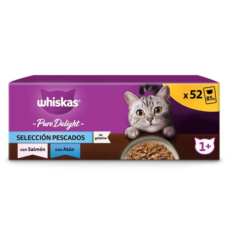 Whiskas Pure Delight Fisch Auswahl 13X4X85Gr