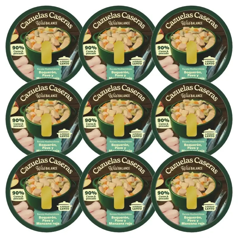 Wild Balance Hausgemachter Auflauf mit Sardellen, Truthahn und Apfel 9 x 280 g