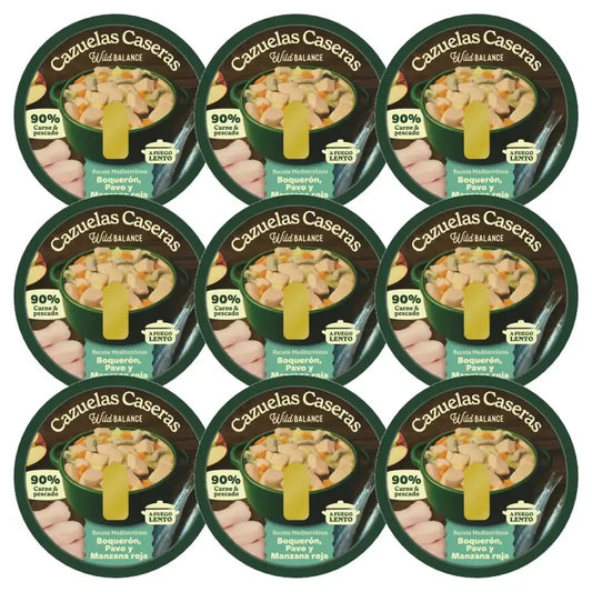 Wild Balance Hausgemachter Auflauf mit Sardellen, Truthahn und Apfel 9 x 280 g