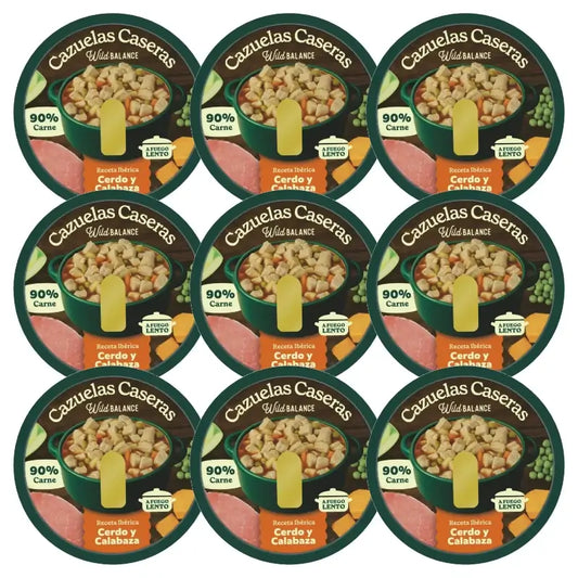Wild Balance Hausgemachter Eintopf mit Schweinefleisch und Kürbis 9 x 280 g