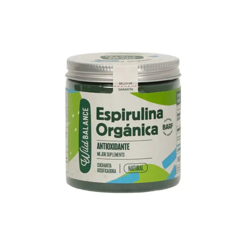 Wild Balance Bio-Spirulina – Natürliches Nahrungsergänzungsmittel für Hunde und Katzen, 100 g