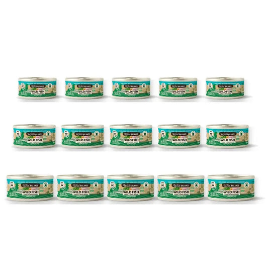 Wild Balance Philosophie Fisch Barf für Katzen, 120 g, 6er-Pack