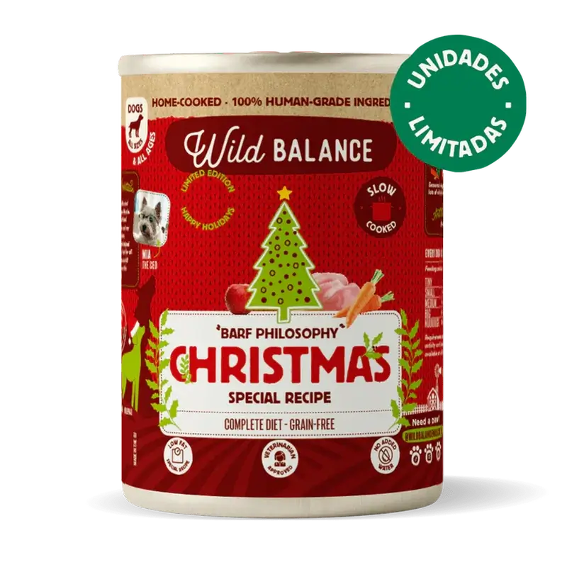 Wild Balance Weihnachtsrezept in Dosen für Hunde, 400 Gramm