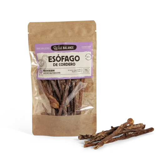 Wild Balance Lamm-Ösophagus Snacks , 50 Gramm