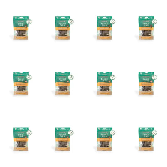 Wild Balance Dental Sensitive Stomach Stick - Reduziert Verdauungsprobleme - 7 Sticks M (Einheit) , 100 Gramm, Packung mit 12