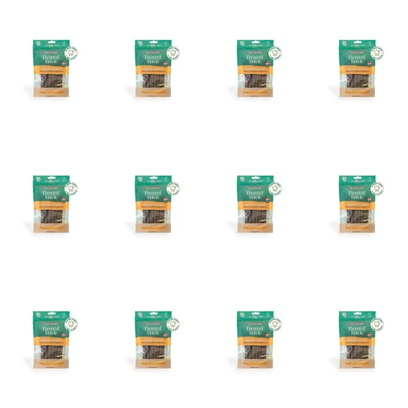 Wild Balance Dental Sensitive Stomach Stick - Reduziert Verdauungsprobleme - 7 Sticks M (Einheit) , 100 Gramm, Packung mit 12