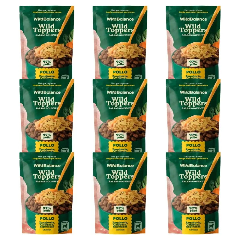 Wild Toppers Gourmet-Soßen für Hähnchen 9 x 85 g