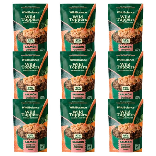 Wild Toppers Gourmet-Saucen mit Lachs 9 x 85 g