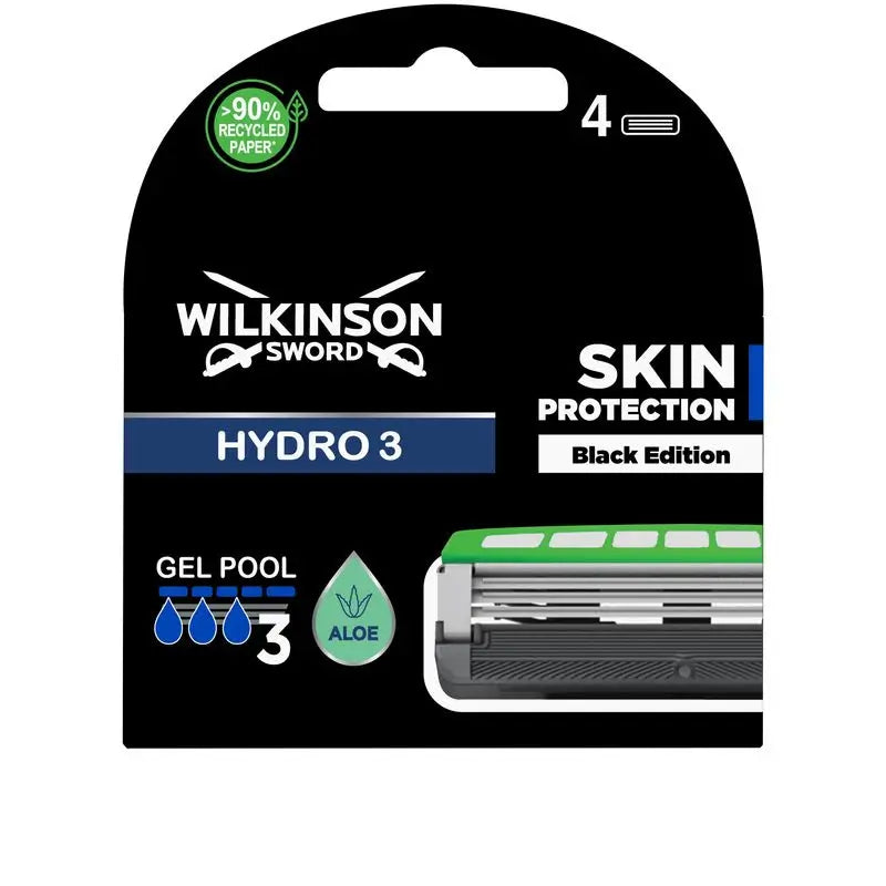 Wilkinson Sword Hydro 3 Black Edition 4 Magazines