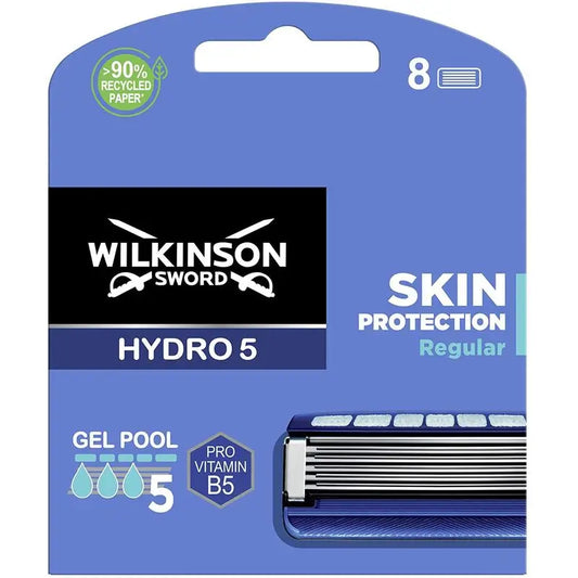 Wilkinson Sword Hydro 5 Skin Protection Regular Charger 8 Stück.