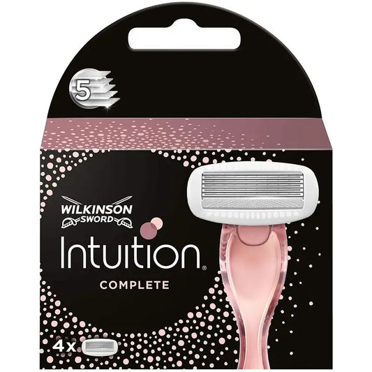Wilkinson Sword Intuition Komplettes Magazin 4 Stück.