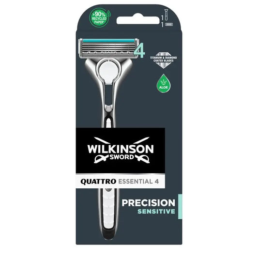 Wilkinson Sword Quattro Titanium Sensitive Maq. 1auf