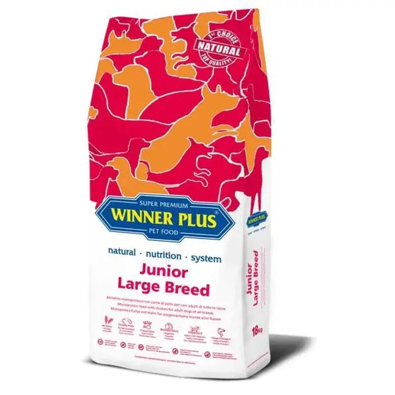 Winner Plus Winner Plus Canine Junior Große Rassen 18Kg , Hundefutter