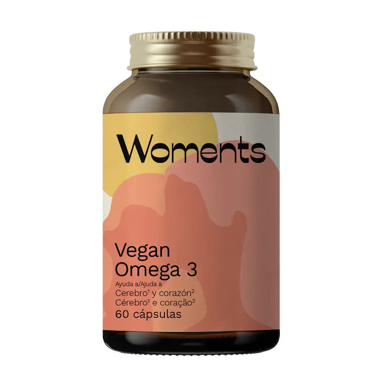 Woments Omega-3 Vegan, 60 Kapseln
