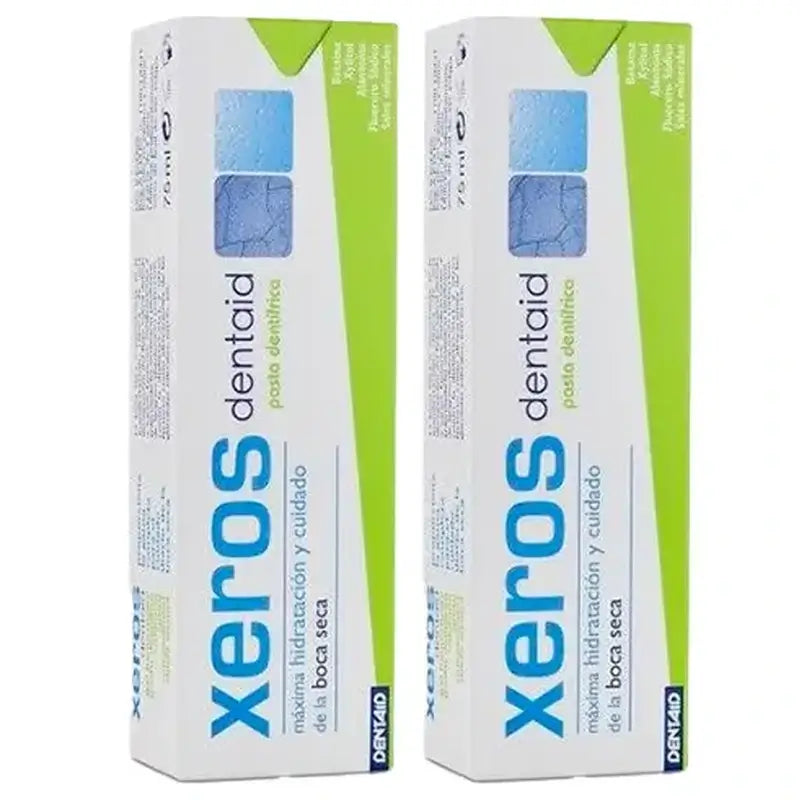 Xeros Dentaid Duplo Zahnpasta, 2 x 75 ml