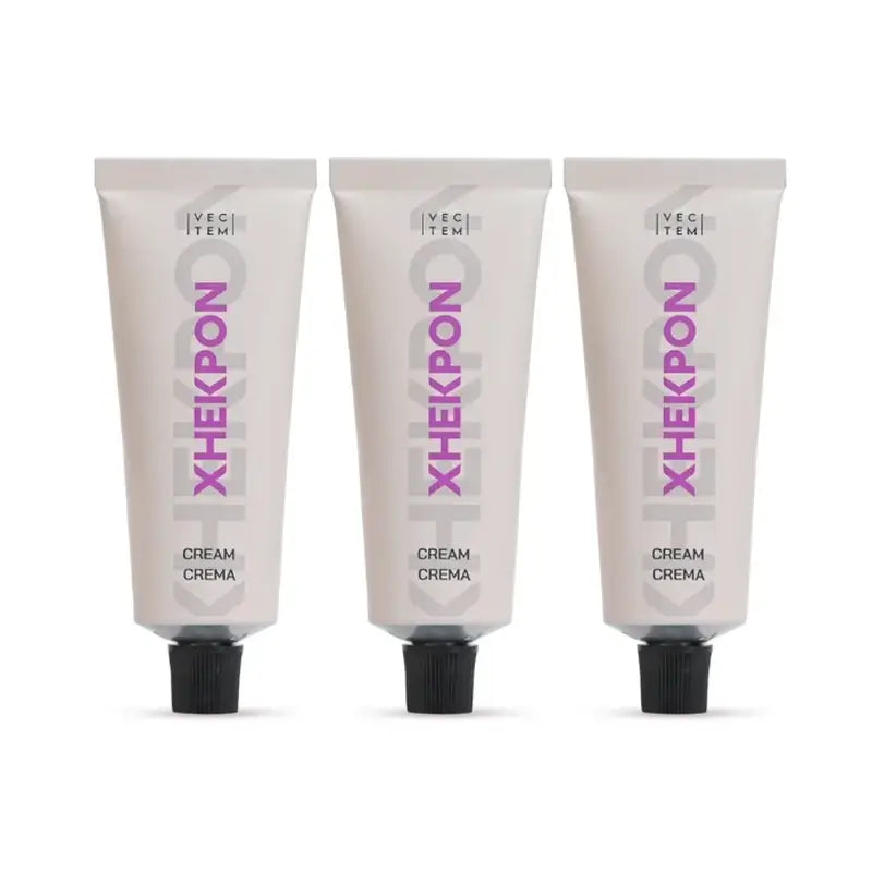 Xhekpon Gesichtscreme, Packung 3 x 40 ml