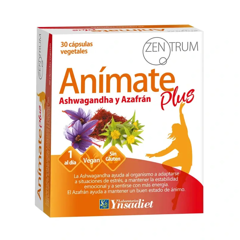 Ynsadiet Animate Plus. Stress, Stimmung & Energie, 30 Kapseln