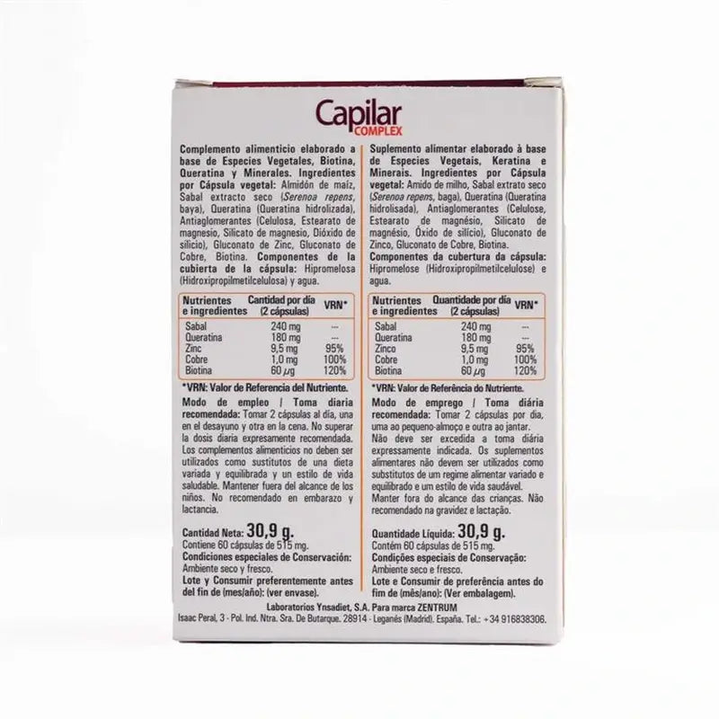 Ynsadiet Capilar-Komplex, 60 Kapseln