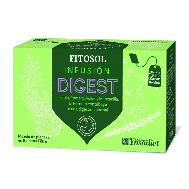 Ynsadiet Dg-Digest (Verdauung), 20 Filter