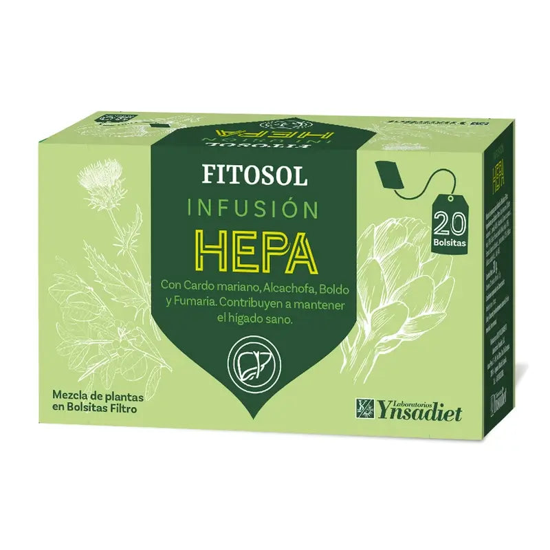 Ynsadiet Hp-Hepa (Hepatisch), 20 Filter