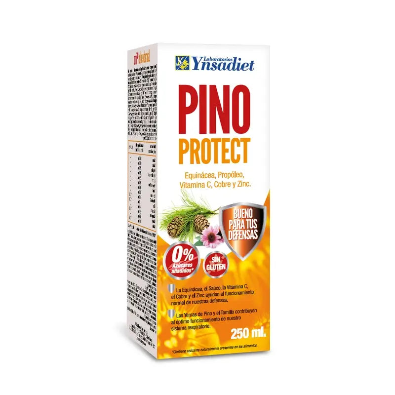 Ynsadiet Sirup Kiefer + Echinacea zuckerfrei, 250 Ml