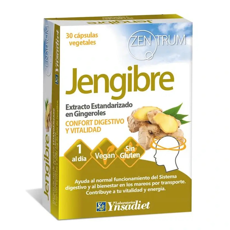 Ynsadiet Ingwer, 30 Kapseln