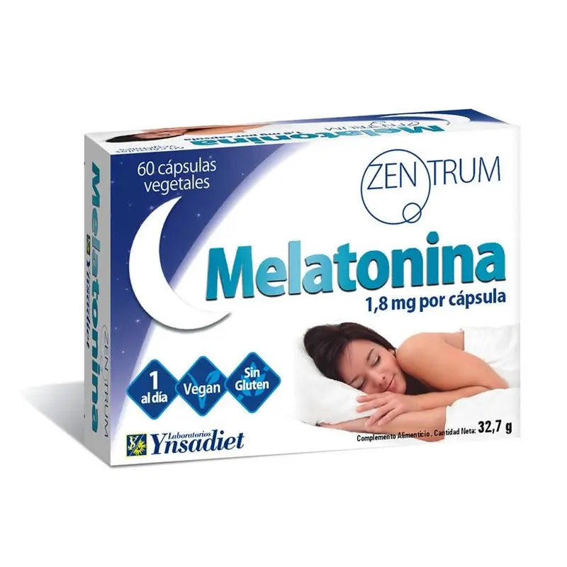 Ynsadiet Melatonin, 60 Kapseln