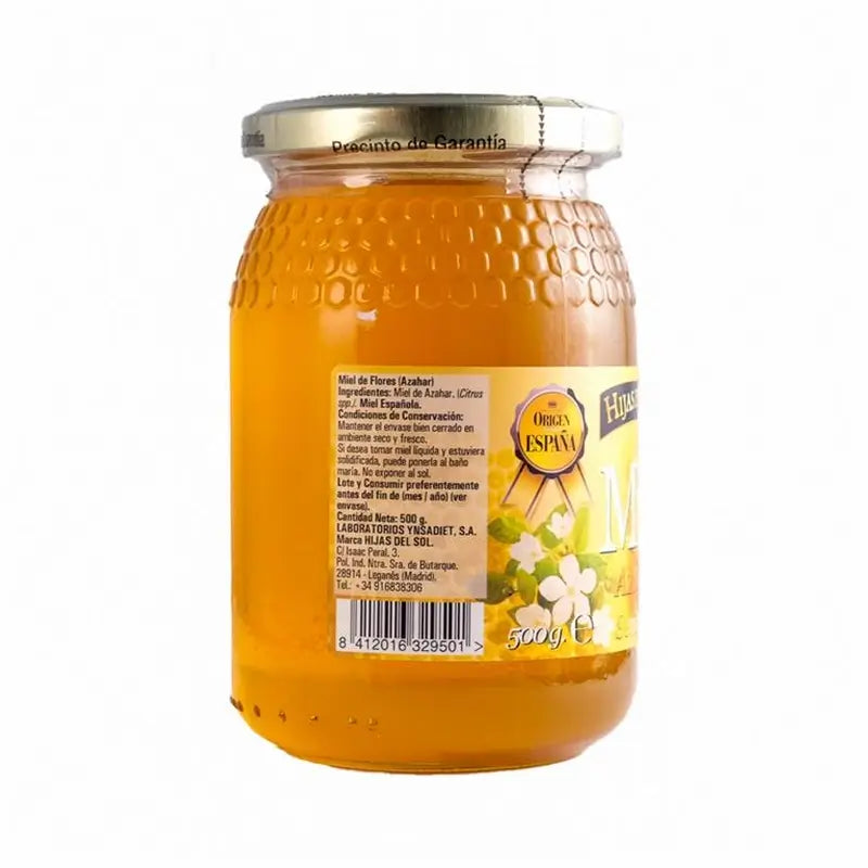 Ynsadiet Orangenblütenhonig Levante 500Gr. Hijas Del Sol**.