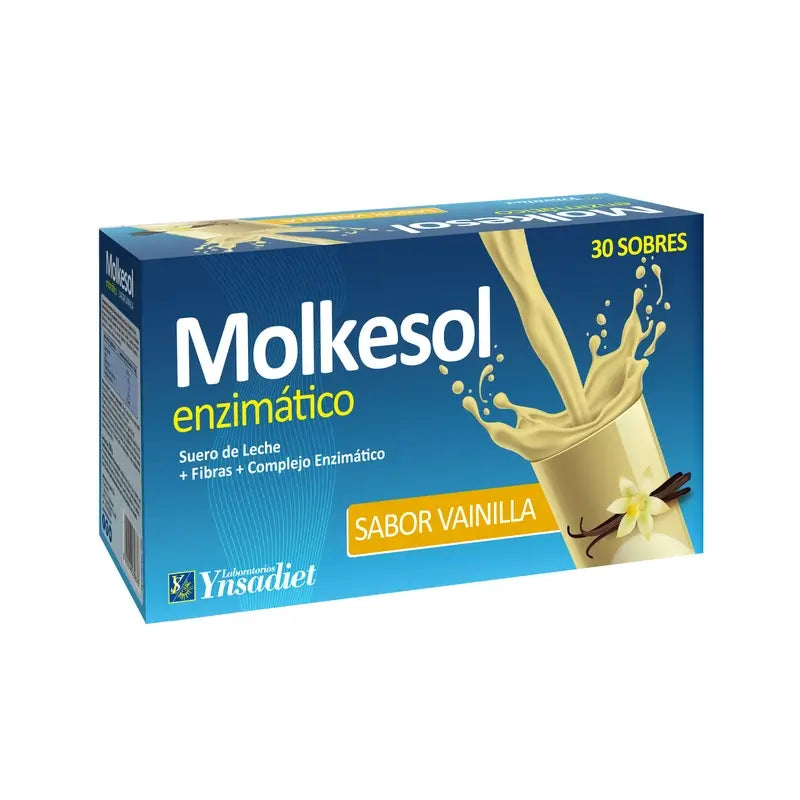 Ynsadiet Molkesol B + Enzym Vanille , 30 Portionsbeutel