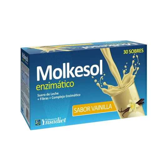 Ynsadiet Molkesol B + Enzym Vanille , 30 Portionsbeutel