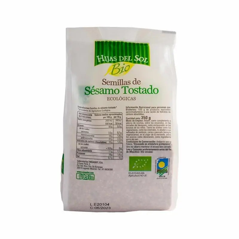 Ynsadiet Geröstete Sesamkörner 350Gr. Hijas Del Sol