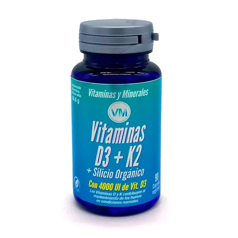 Ynsadiet Vitamin D3 + K2 + Silizium 90Cap.
