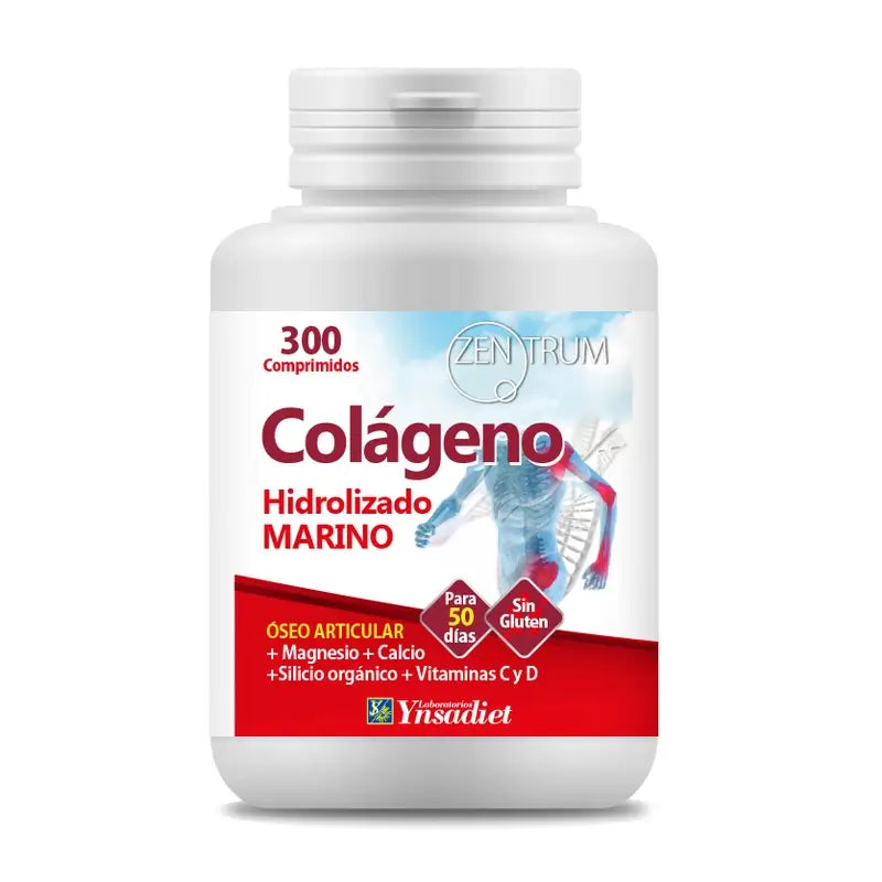 Ynsadiet Zentrum Hydrolysiertes Meereskollagen , 300 Tabletten