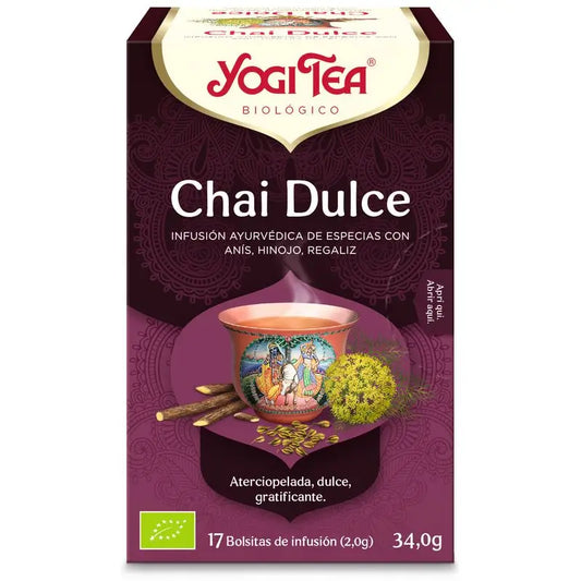 Yogi Tea Organic Sweet Chai 17 sachets