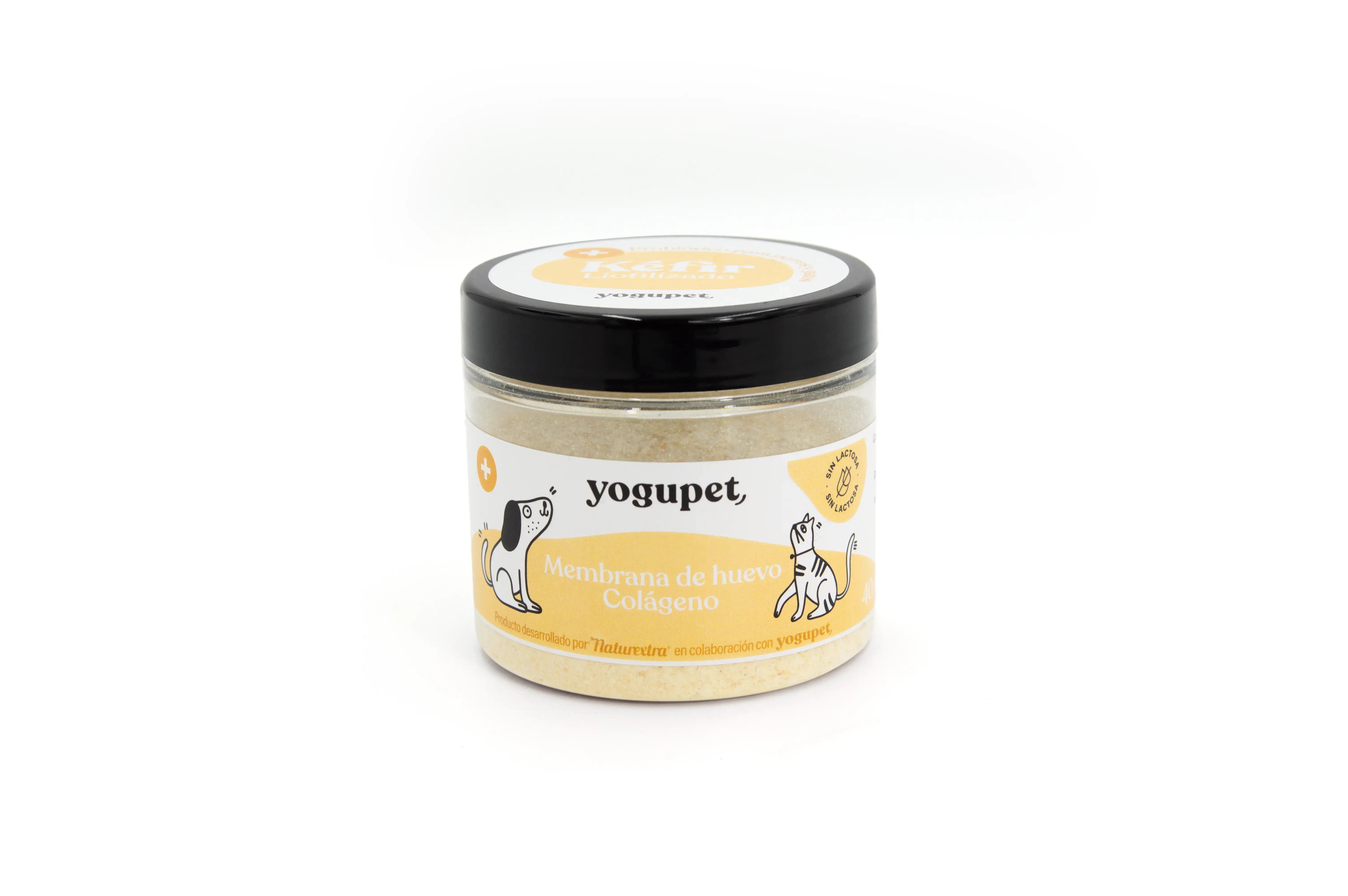 Yogupet Kefir Gefriergetrocknetes Ei & Kollagen 40Ml