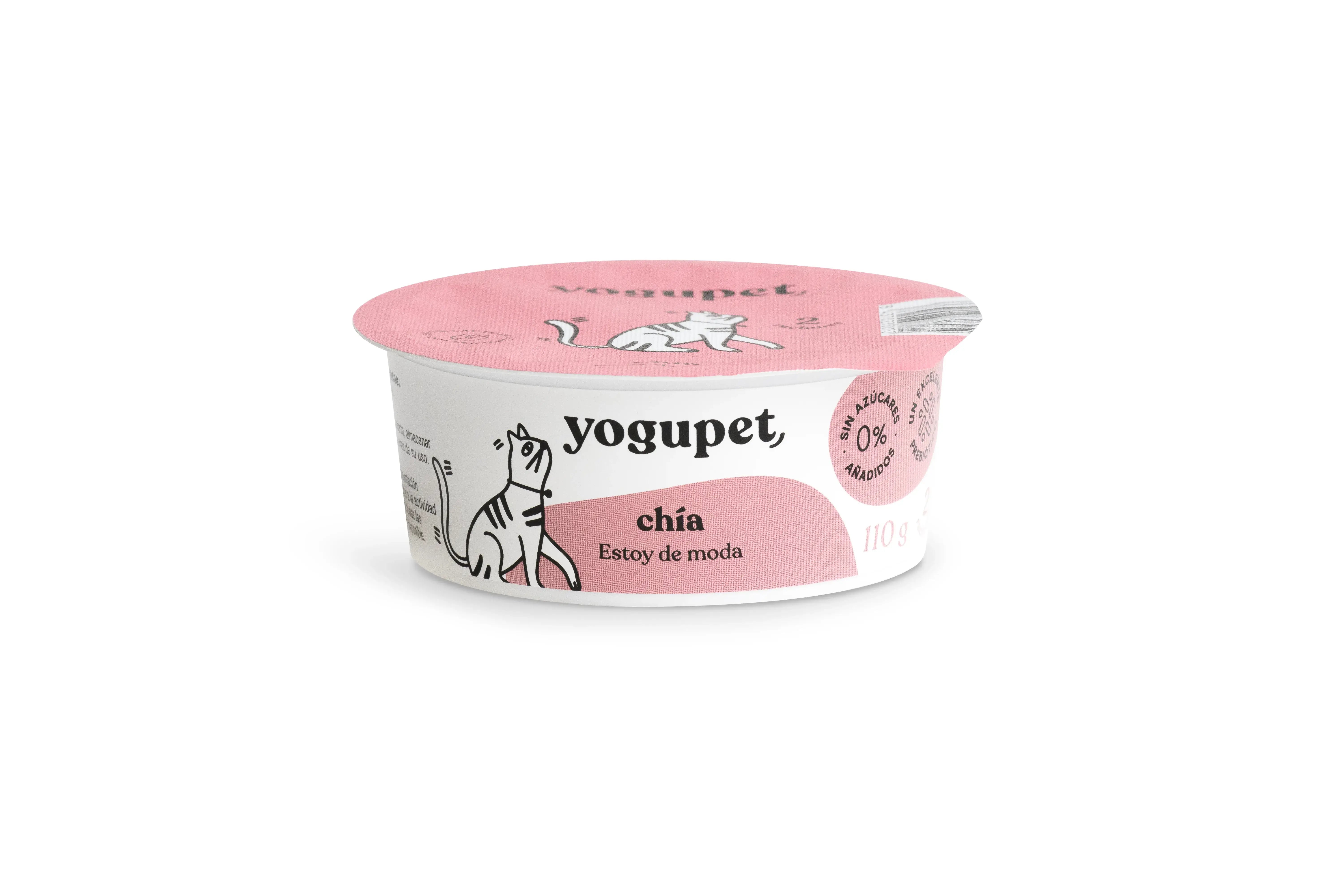 Yogupet Classic Katze Chia Joghurt 4X110Gr