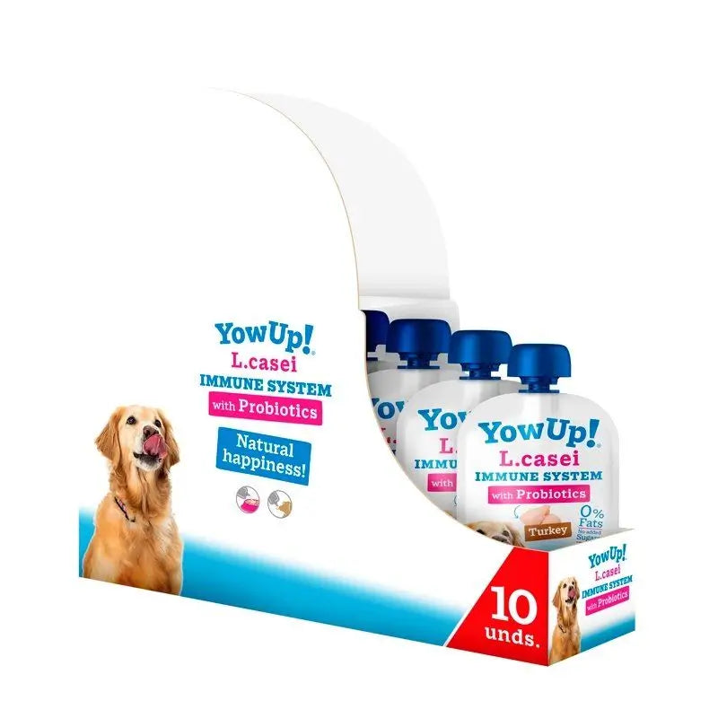 Yow Up Pouch L.Casei Truthahn Hunde Box 10X115Gr