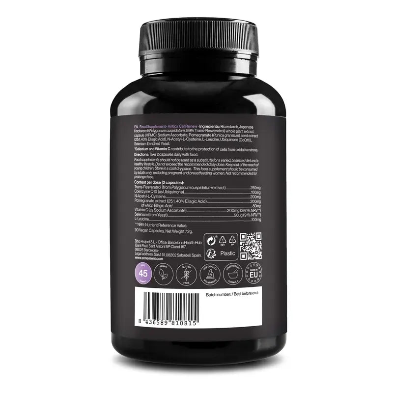 Zenement Antiox Cellrenew, 90 vegane Kapseln