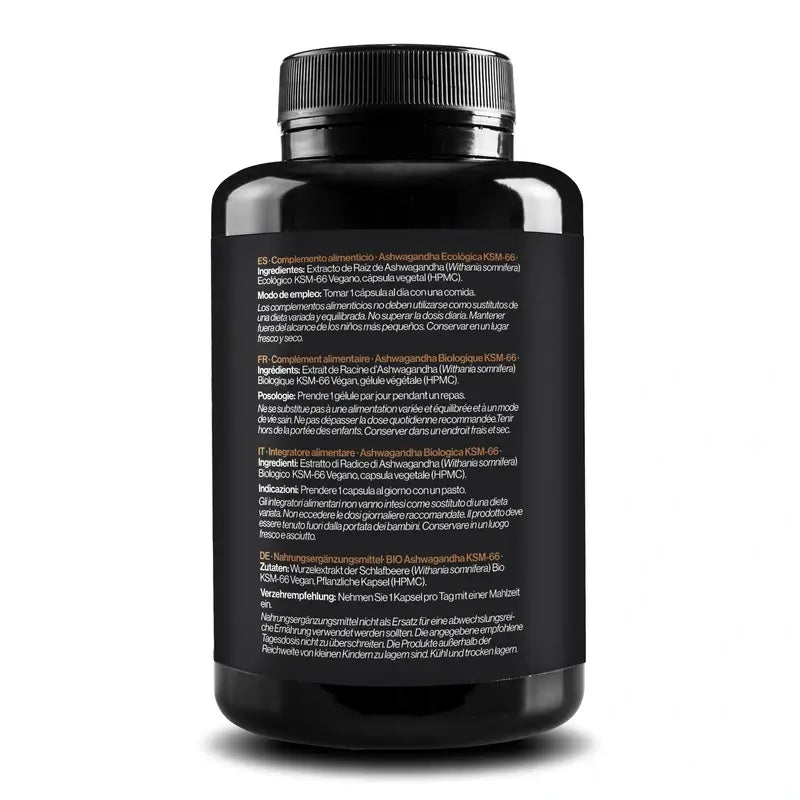 Zenement Ashwagandha Bio Ksm-66, 120 vegane Kapseln