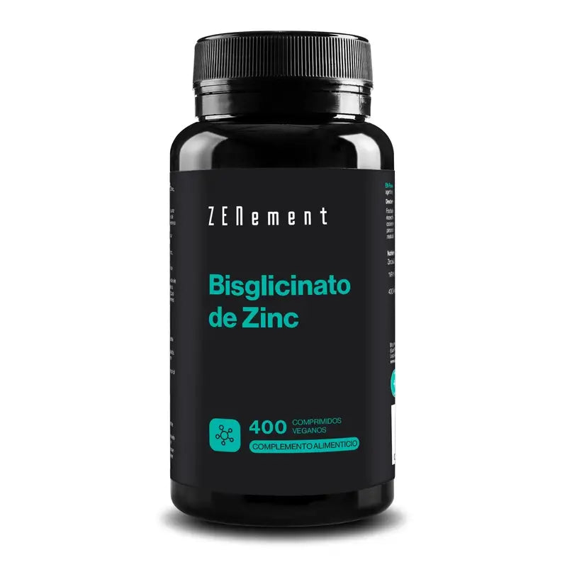 Zenement Zinkbisglycinat, 400 vegane Tabletten