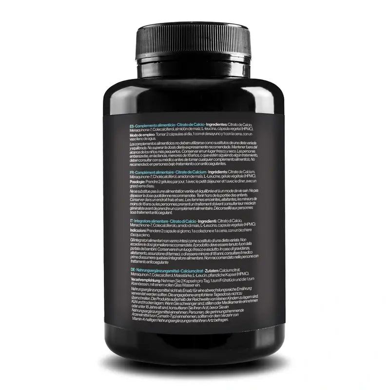 Zenement Calciumcitrat Vitamin D3 & K2, 120 vegetarische Kapseln
