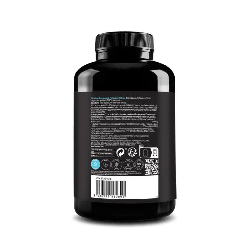 Zenement Kaliumcitrat 2105 Mg, 180 vegane Kapseln