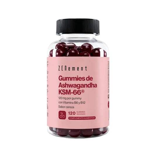Zenement Gummibärchen De Ashwagandha Ksm-66, 120 vegane Gummibärchen